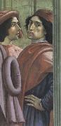 Domenico Ghirlandaio Detail from Saint Francis Restoring a Child to Life oil painting artist